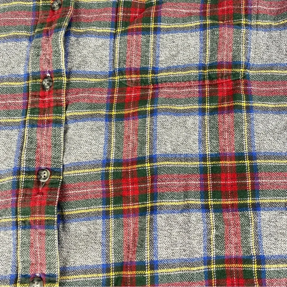 Long Sleeve Button Down  Soft  Flannel - Picture 10 of 14